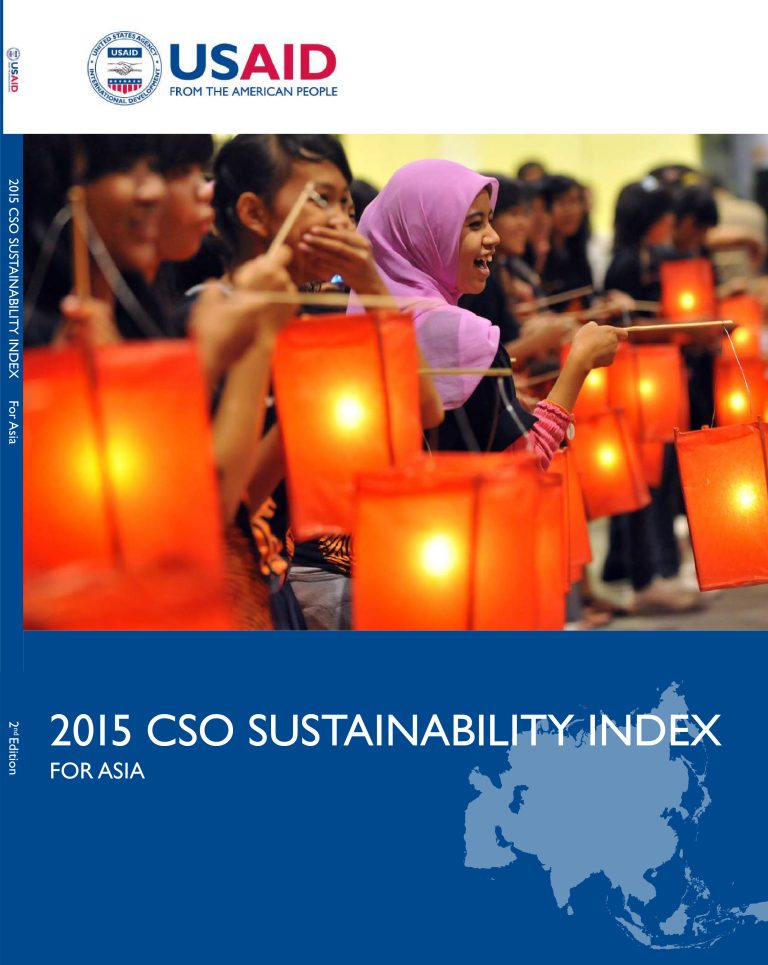 Laporan CSO Sustainability Index for Asia 2015