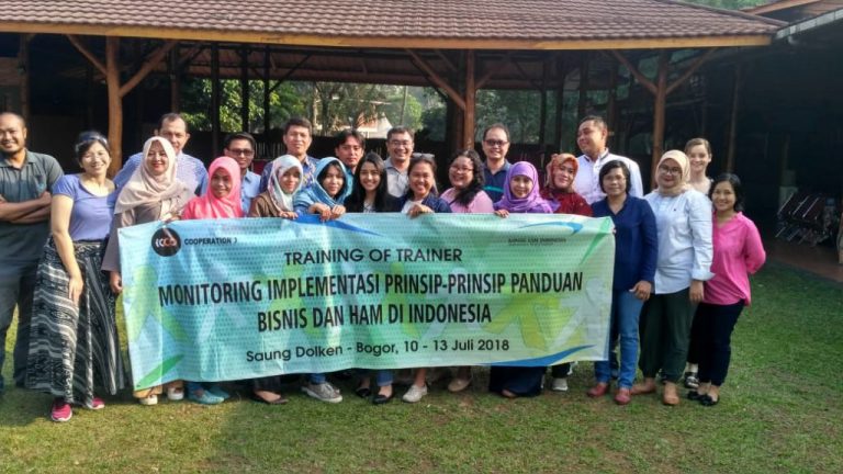 22 Aktivis LSM Mengikuti Pelatihan Uji TUntas HAM Sektor Bisnis Perkebunan