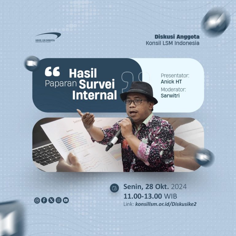 Webinar: Paparan Hasil Survei Internal Anggota